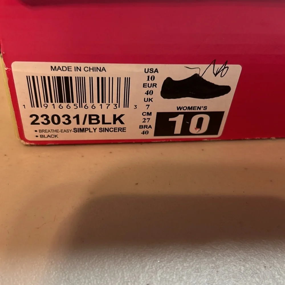 Skechers simply sincere size 10 black - Picture 8 of 8